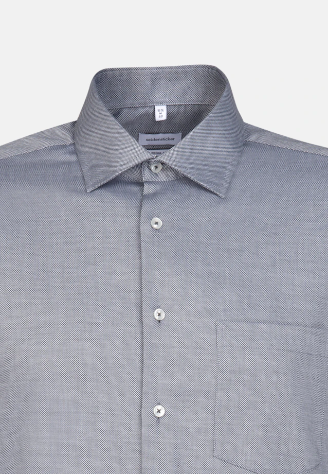 Regular Business Hemd Uni in Grau |  Seidensticker Onlineshop