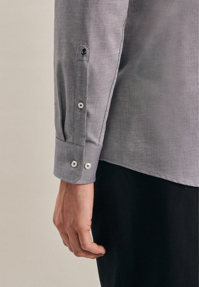 Regular Business Hemd Uni in Grau |  Seidensticker Onlineshop