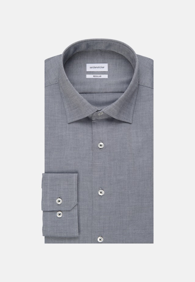 Regular Business Hemd Uni in Grau |  Seidensticker Onlineshop
