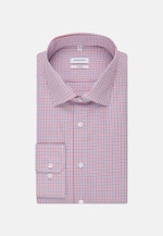 Shaped Business Shirt Check in Red |  Seidensticker Onlineshop