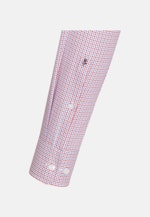 Shaped Business Shirt Check in Red |  Seidensticker Onlineshop