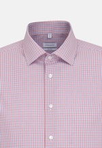 Shaped Business Shirt Check in Red |  Seidensticker Onlineshop