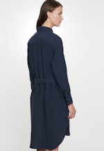 Kleid Uni in Dunkelblau |  Seidensticker Onlineshop