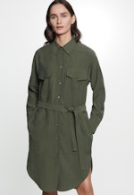 Kleid Uni in Grün |  Seidensticker Onlineshop