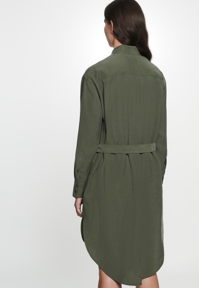 Kleid Uni in Grün |  Seidensticker Onlineshop