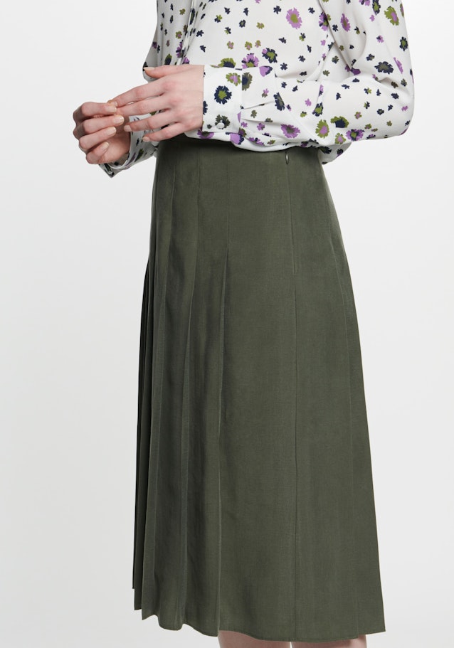 Jupe Uni in Vert | Seidensticker Onlineshop