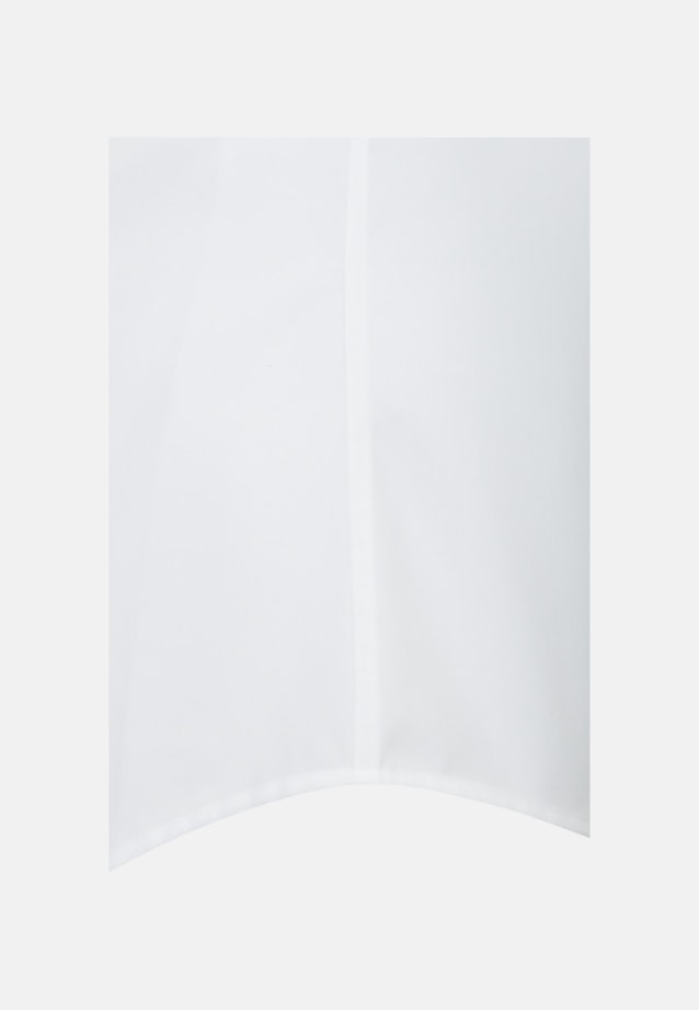 Bügelfreies Popeline Kurzarm Business Hemd in Shaped mit Button-Down-Kragen in Weiß |  Seidensticker Onlineshop