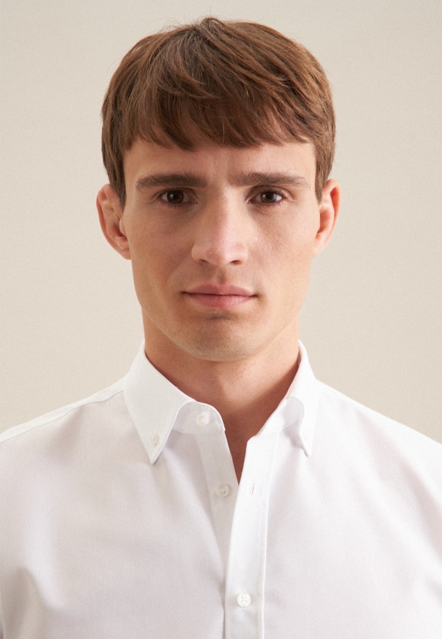 Slim Business shirt Uni in White |  Seidensticker Onlineshop