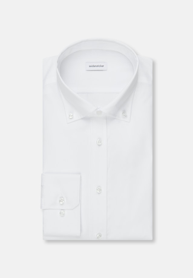 Slim Business shirt Uni in White |  Seidensticker Onlineshop