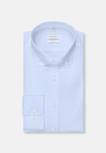Slim Business Hemd Uni in Mittelblau |  Seidensticker Onlineshop