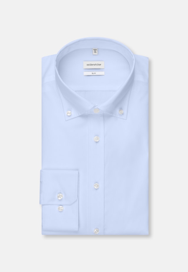Slim Business shirt Uni in Blue |  Seidensticker Onlineshop