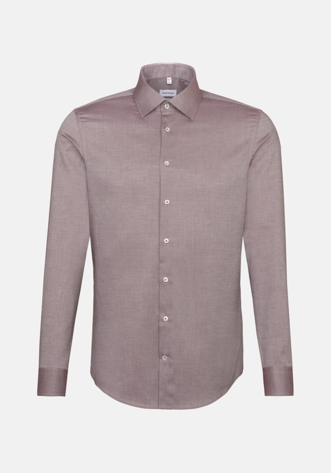 Shaped Business Hemd Uni in Rot | Seidensticker Onlineshop