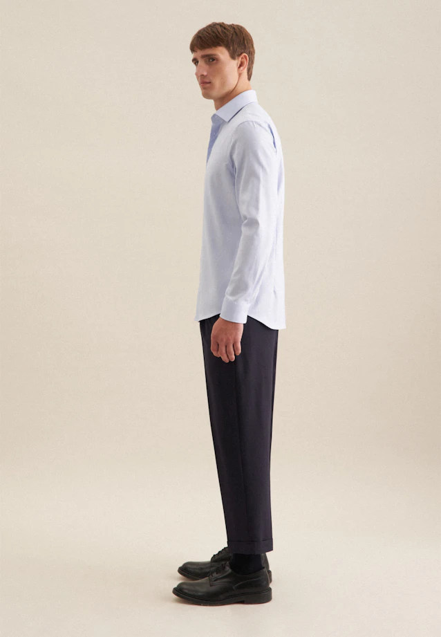 Shaped Business Hemd Uni in Hellblau |  Seidensticker Onlineshop