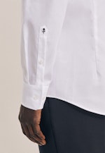 Non-iron Structure Business Shirt in Shaped with Kent-Collar in White |  Seidensticker Onlineshop