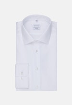 Non-iron Structure Business Shirt in Shaped with Kent-Collar in White |  Seidensticker Onlineshop