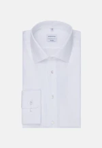 Shaped Business shirt Uni in White |  Seidensticker Onlineshop