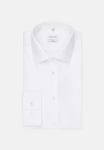Shaped Business Hemd Uni in Weiß |  Seidensticker Onlineshop