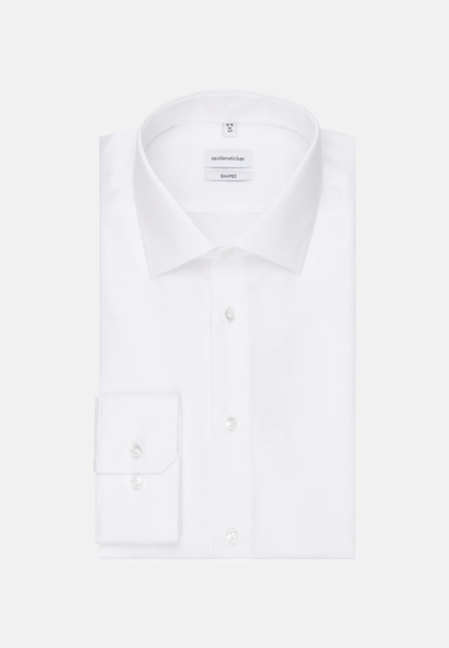 Shaped Chemise d'affaires Uni in Blanc |  Seidensticker Onlineshop