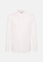 Shaped Business shirt Uni in White |  Seidensticker Onlineshop