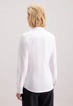Chemise blouse slim avec pinces in Blanc |  Seidensticker Onlineshop