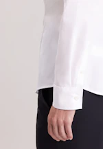 Slim Fit Shirt Blouse with Darts in White |  Seidensticker Onlineshop