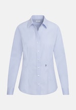 Non-iron Fil a fil Shirt Blouse in Light Blue |  Seidensticker Onlineshop