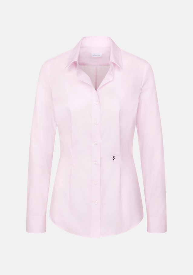 Hemdbluse mit Abnähern slim fit in Rose Fuchsia | Seidensticker Onlineshop