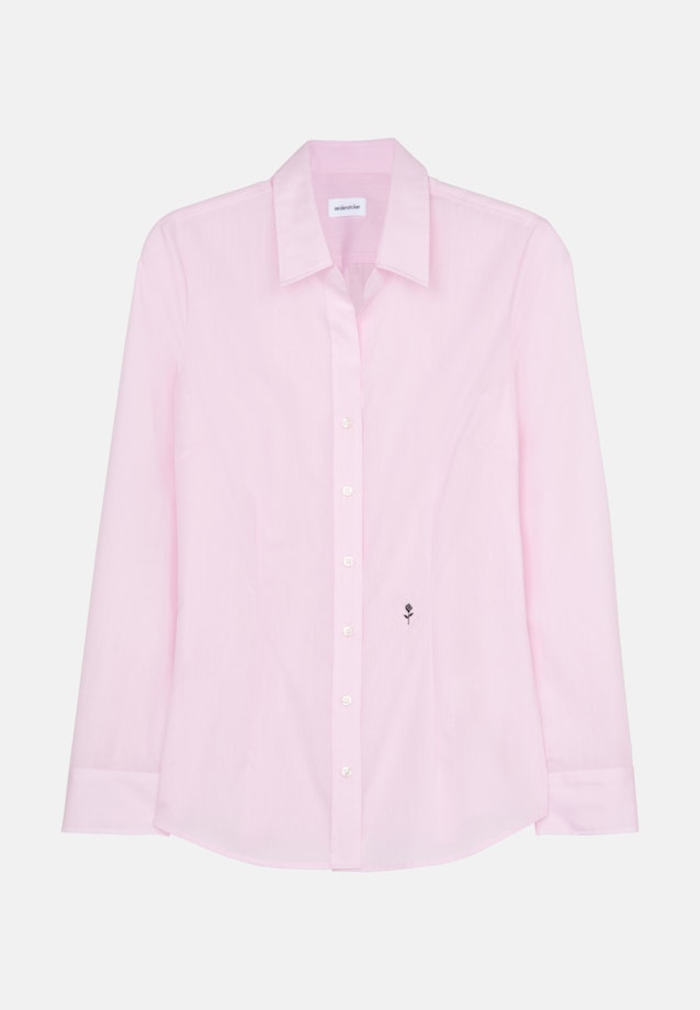 Non-iron Fil a fil Shirt Blouse in Pink |  Seidensticker Onlineshop