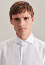 Shaped Business Hemd Uni in Weiß |  Seidensticker Onlineshop