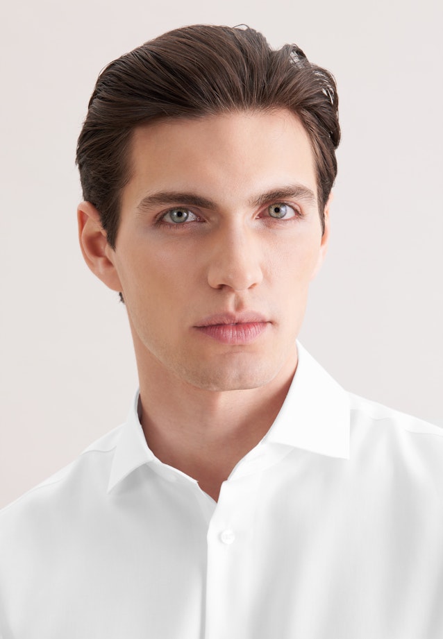Shaped Chemise d'affaires Uni in Blanc |  Seidensticker Onlineshop