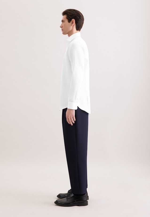 Shaped Chemise d'affaires Uni in Blanc |  Seidensticker Onlineshop