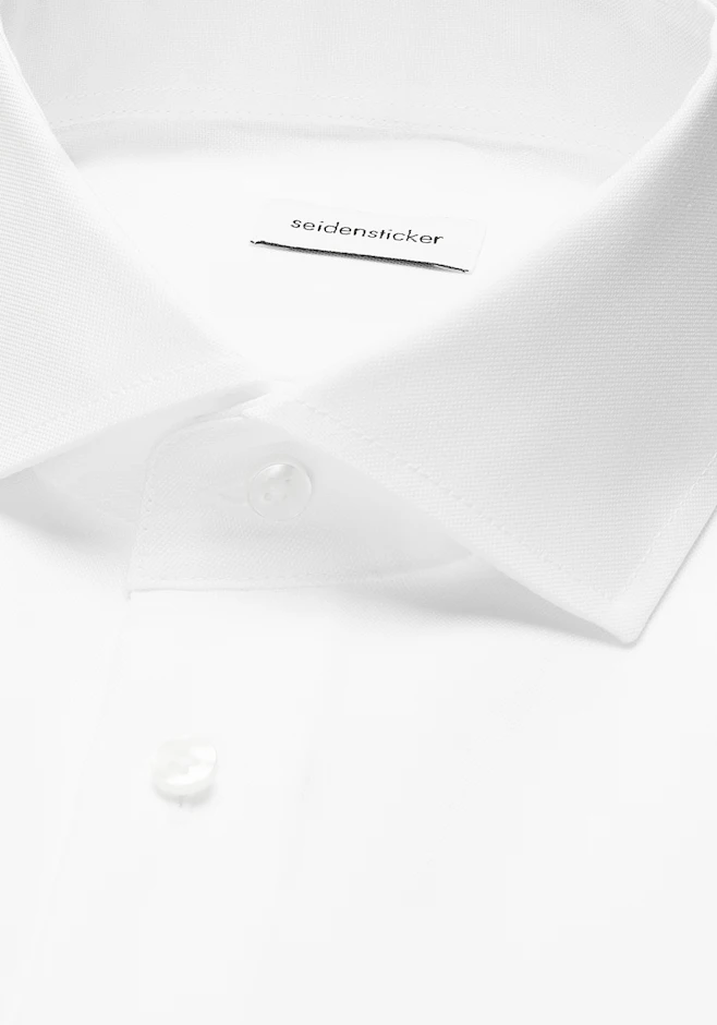 Shaped Chemise d'affaires Uni dans Blanc | Boutique en ligne Seidensticker