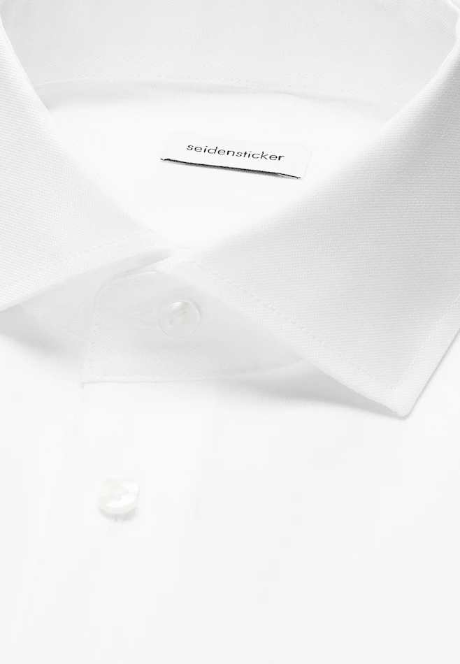 Shaped Business Hemd Uni in Weiß | Seidensticker Onlineshop