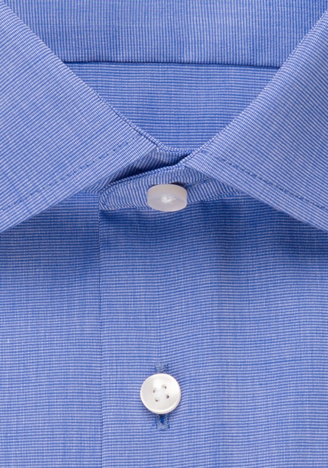 Slim Chemise d'affaires Uni in Bleu Moyen | Seidensticker Onlineshop