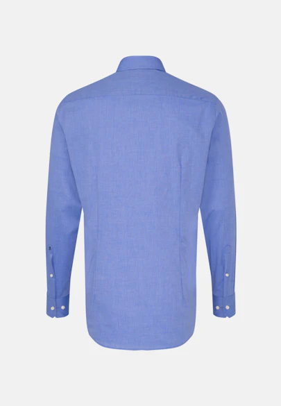 Slim Business shirt Uni in Medium Blue |  Seidensticker Onlineshop