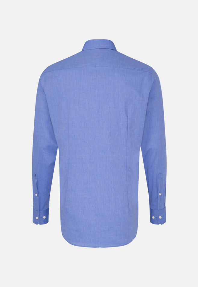 Slim Business Hemd Uni in Mittelblau | Seidensticker Onlineshop