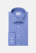 Slim Business Hemd Uni in Mittelblau |  Seidensticker Onlineshop