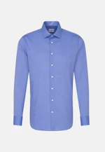 Slim Business Hemd Uni in Mittelblau |  Seidensticker Onlineshop