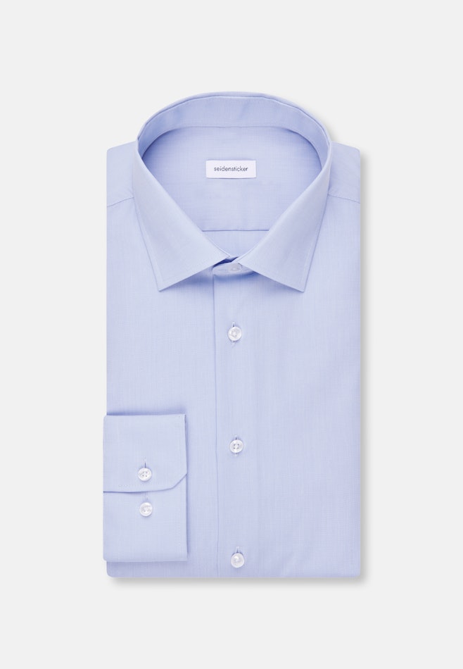 Slim Chemise d'affaires Uni dans Bleu Clair | Boutique en ligne Seidensticker
