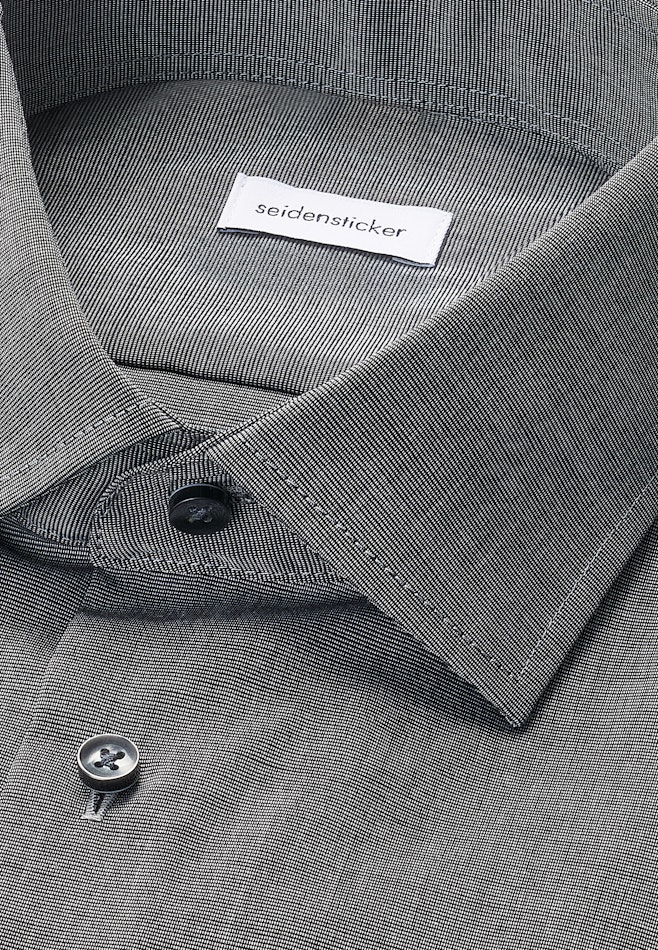 Slim Business Hemd Uni in Schwarz | Seidensticker Onlineshop