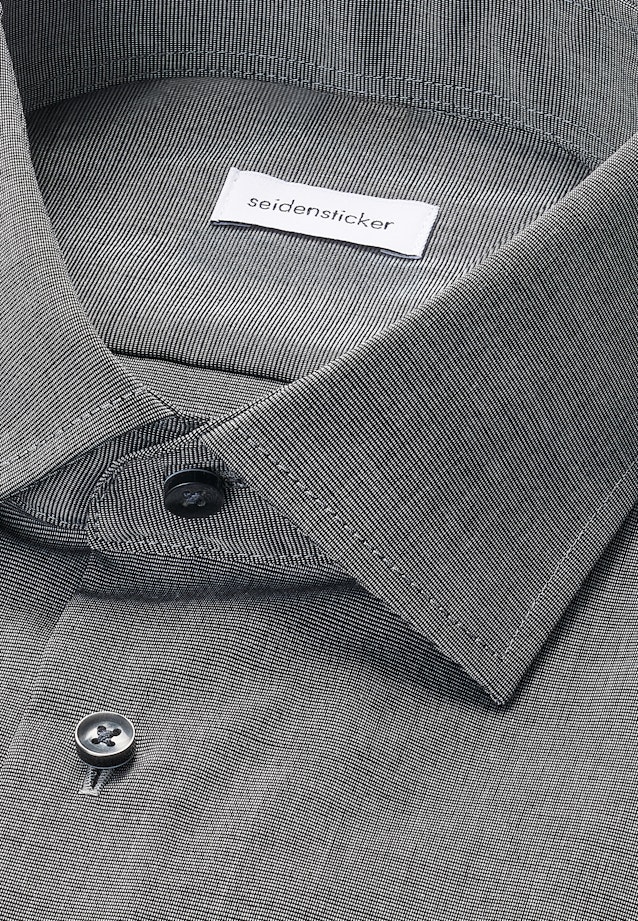 Slim Business Hemd Uni in Schwarz |  Seidensticker Onlineshop