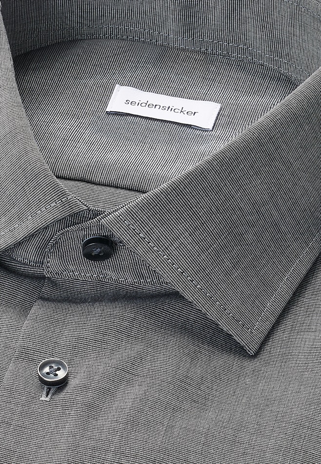 Slim Chemise d'affaires Uni dans Noir | Boutique en ligne Seidensticker