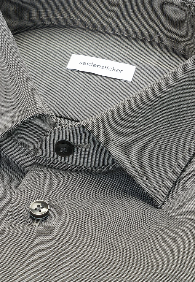 Slim Chemise d'affaires Uni dans Gris | Boutique en ligne Seidensticker