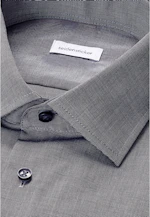 Slim Business shirt Uni in Grey |  Seidensticker Onlineshop
