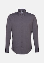 Slim Business Hemd Uni in Grau |  Seidensticker Onlineshop
