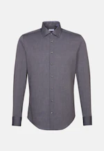 Slim Business shirt Uni in Grey |  Seidensticker Onlineshop