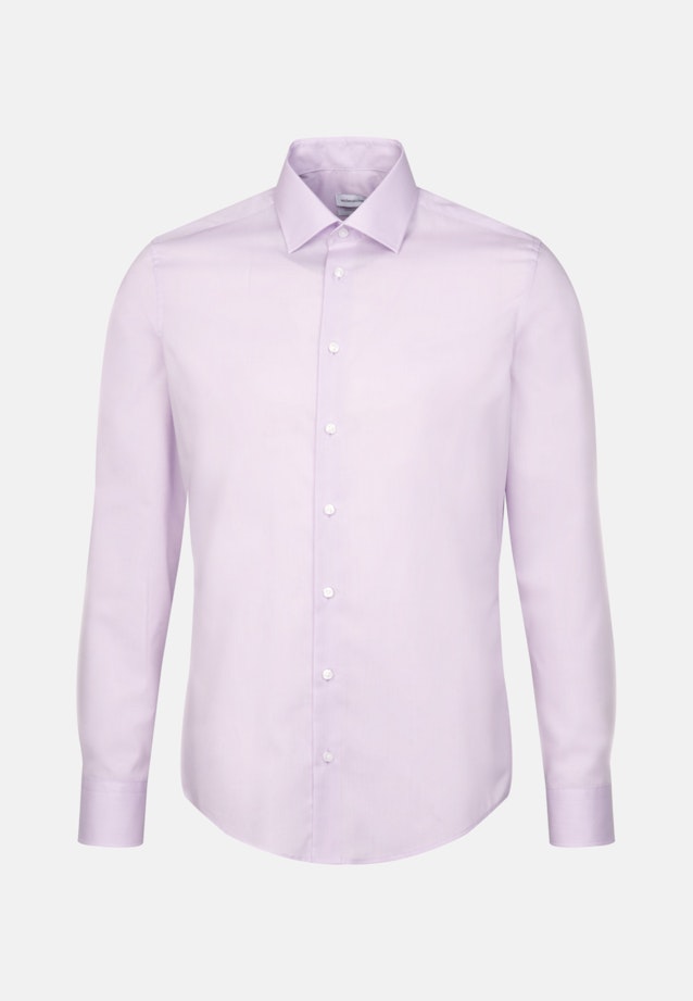 Slim Business Hemd Uni in Lila |  Seidensticker Onlineshop