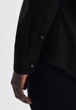 Chemise Business Shaped Popeline Col Kent in Noir |  Seidensticker Onlineshop