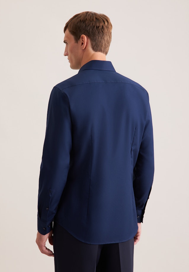 Shaped Chemise d'affaires Uni in Bleu Foncé |  Seidensticker Onlineshop