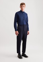 Shaped Business Hemd Uni in Dunkelblau |  Seidensticker Onlineshop